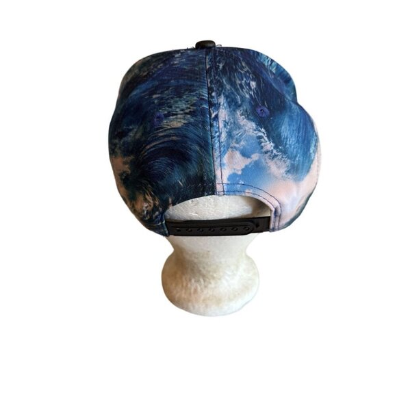 Sky-Themed Snapback Hat Adjustable Fit 100% Polyester Made In China - Picture 4 of 5